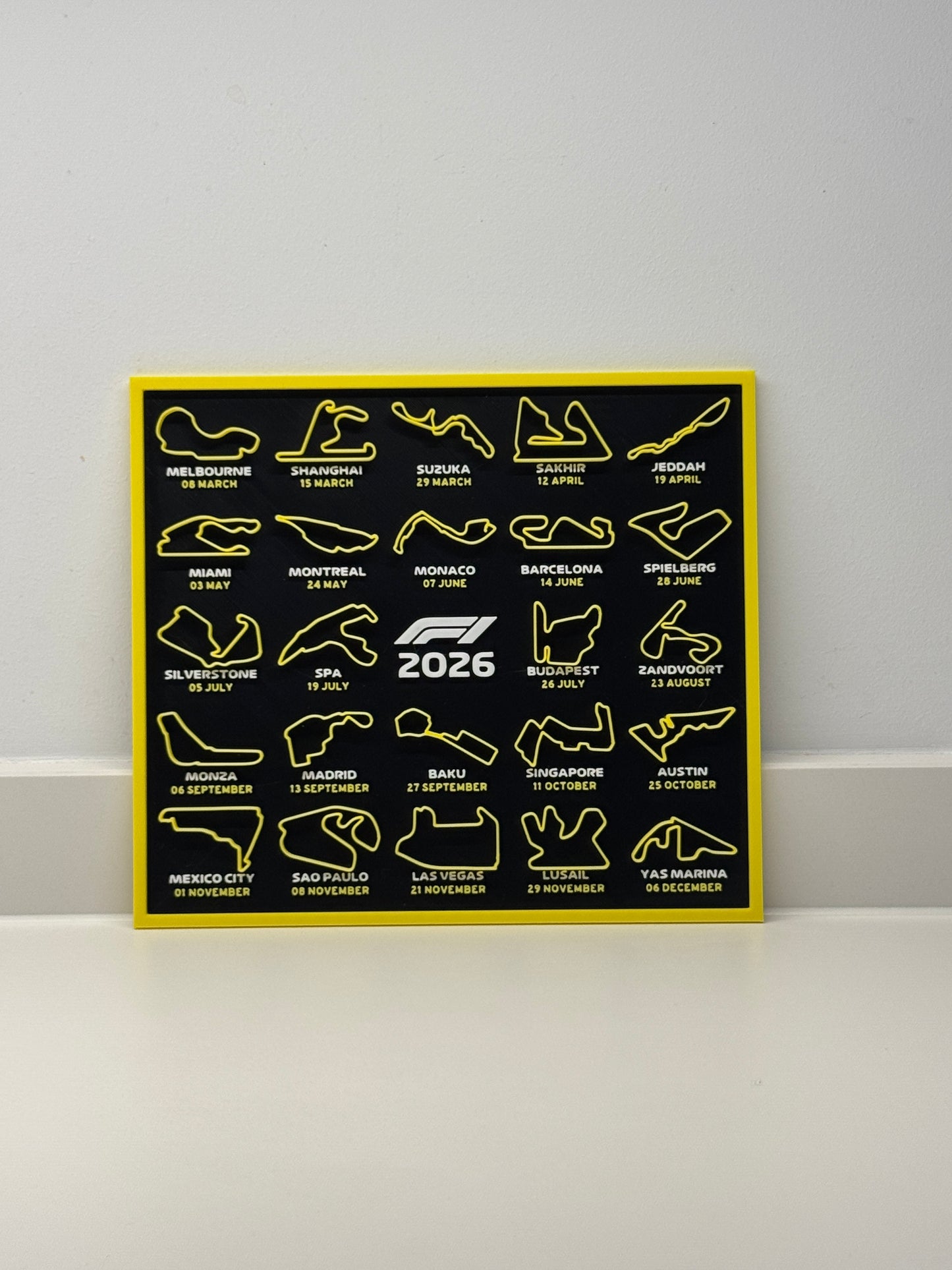 2026 F1 Calendar