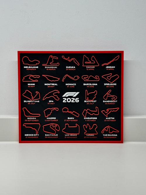 2026 F1 Calendar