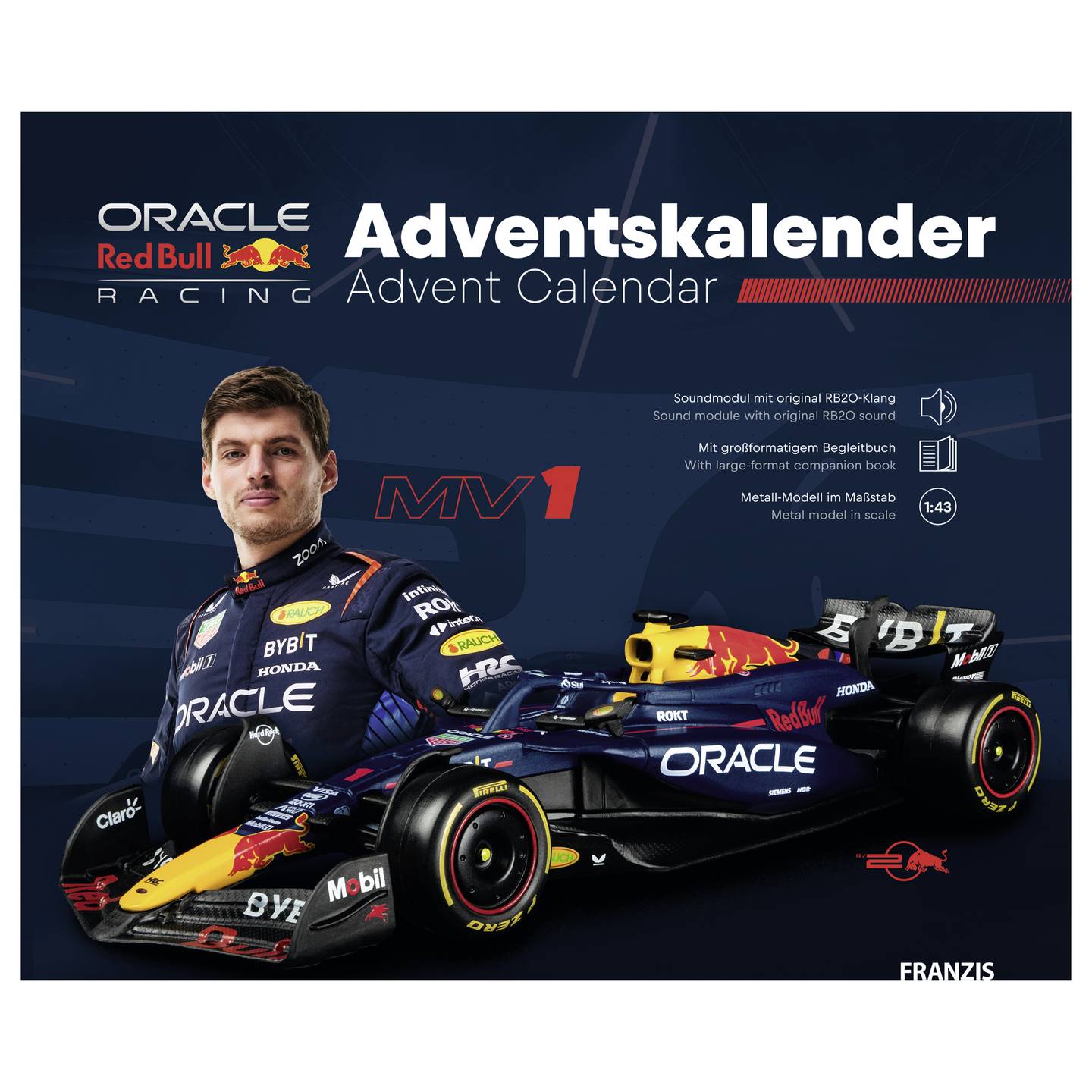 Redbull Advent Calendar 1:43